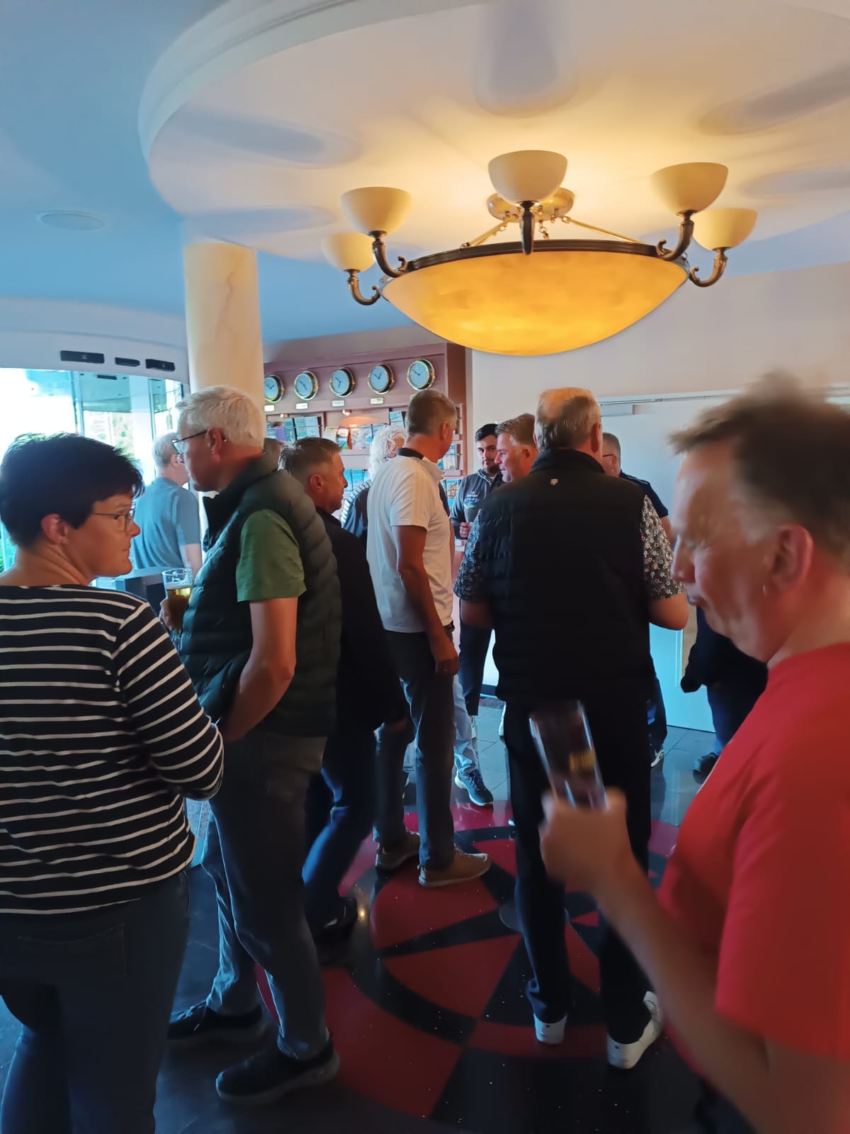 Auslosung Foyer