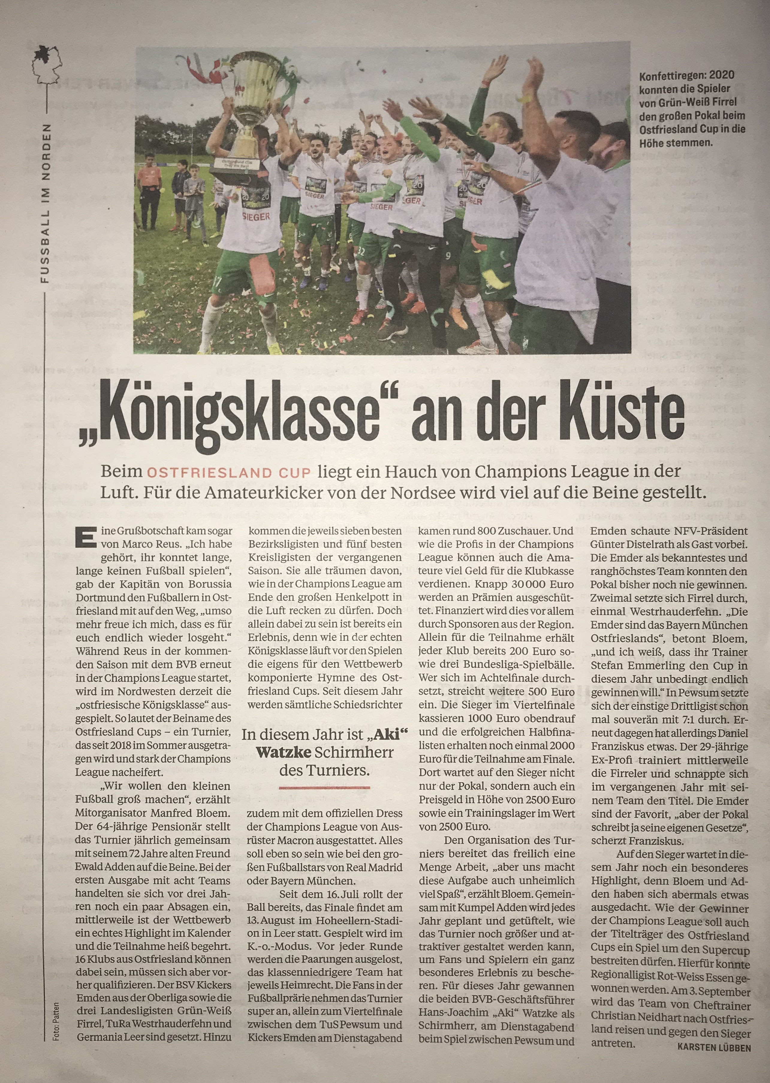 Kicker vom 28.07.2021