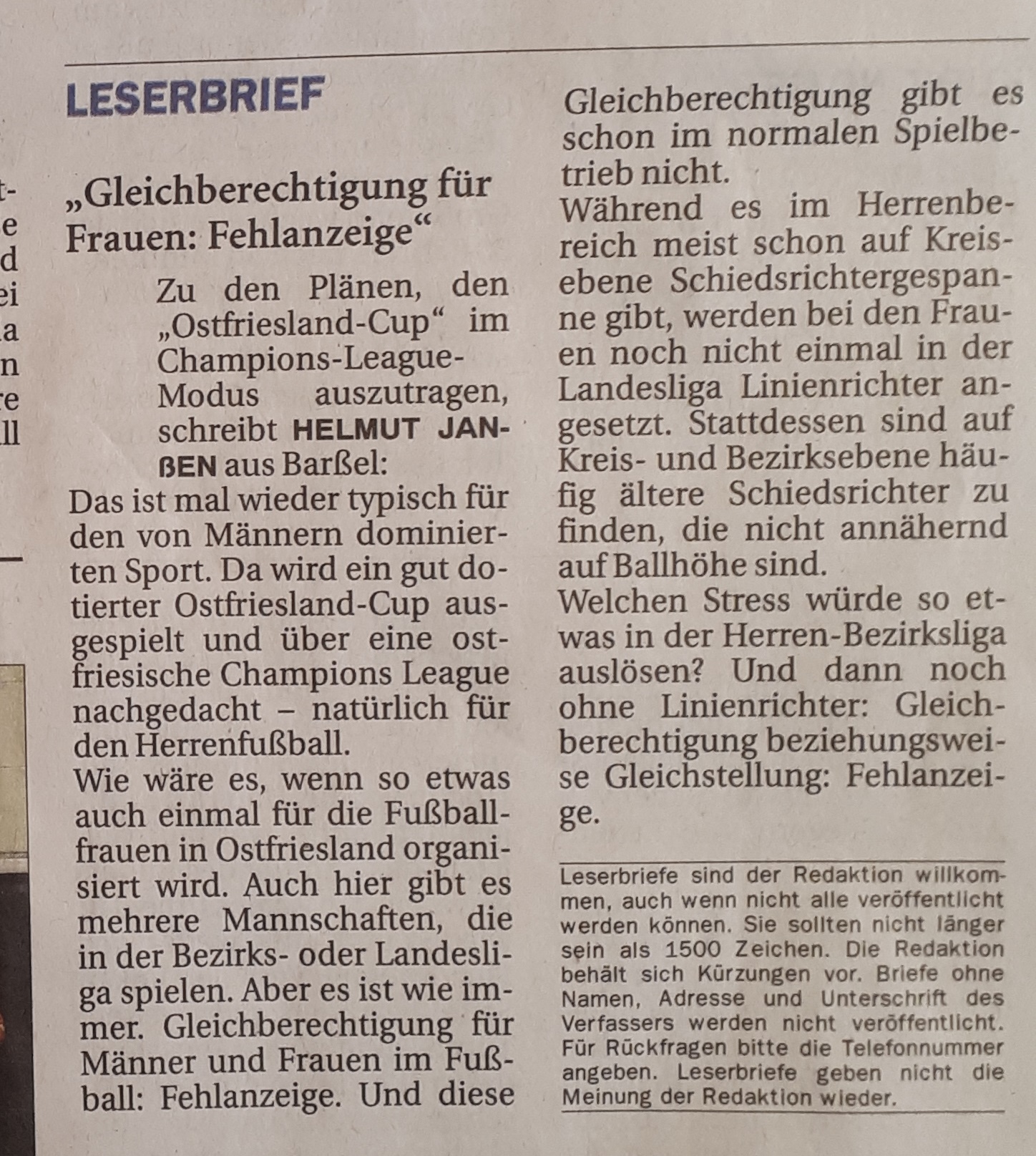 Leserbrief OZ v, 21.3.19