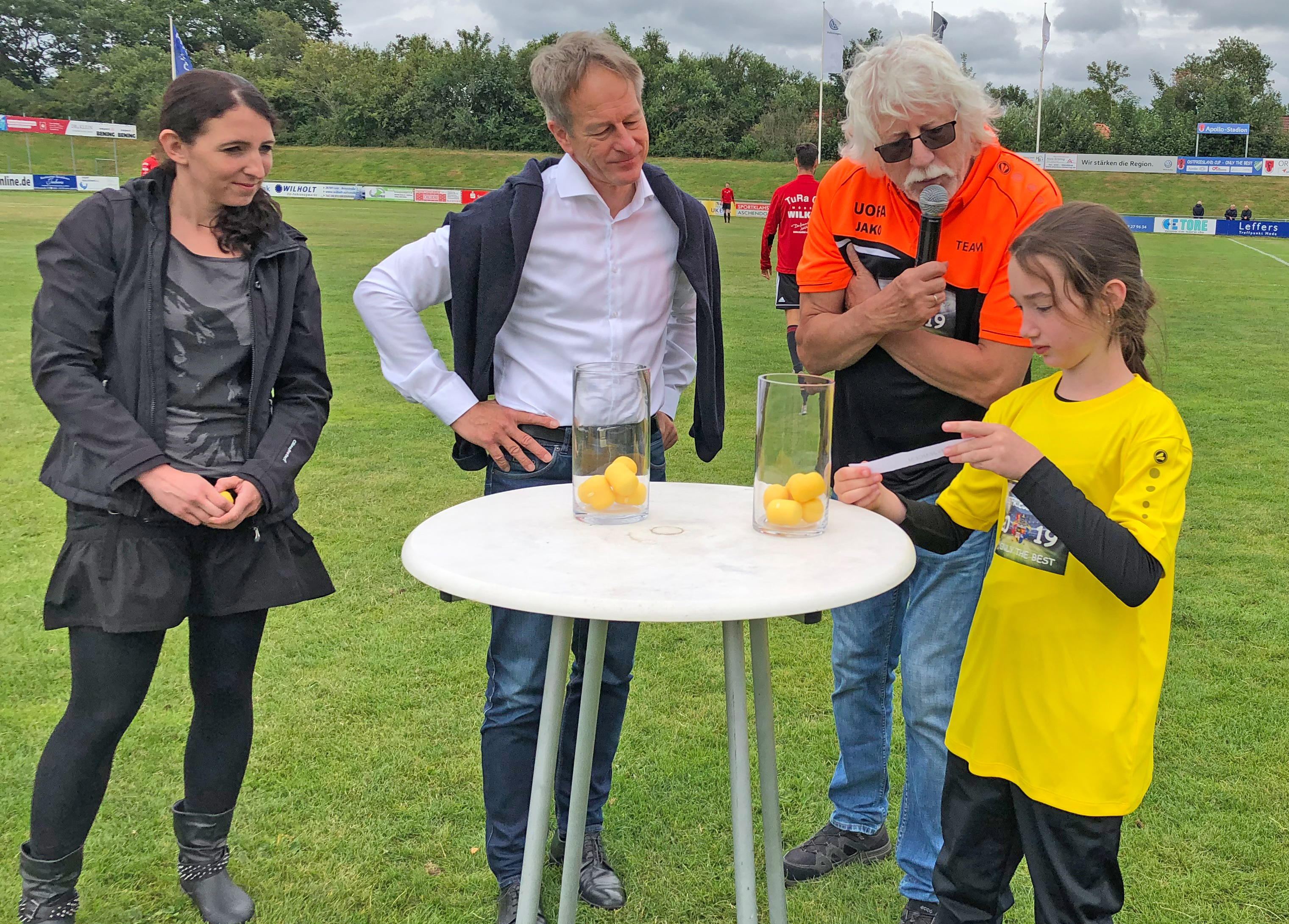 Auslosung Orgadata Cup 2019