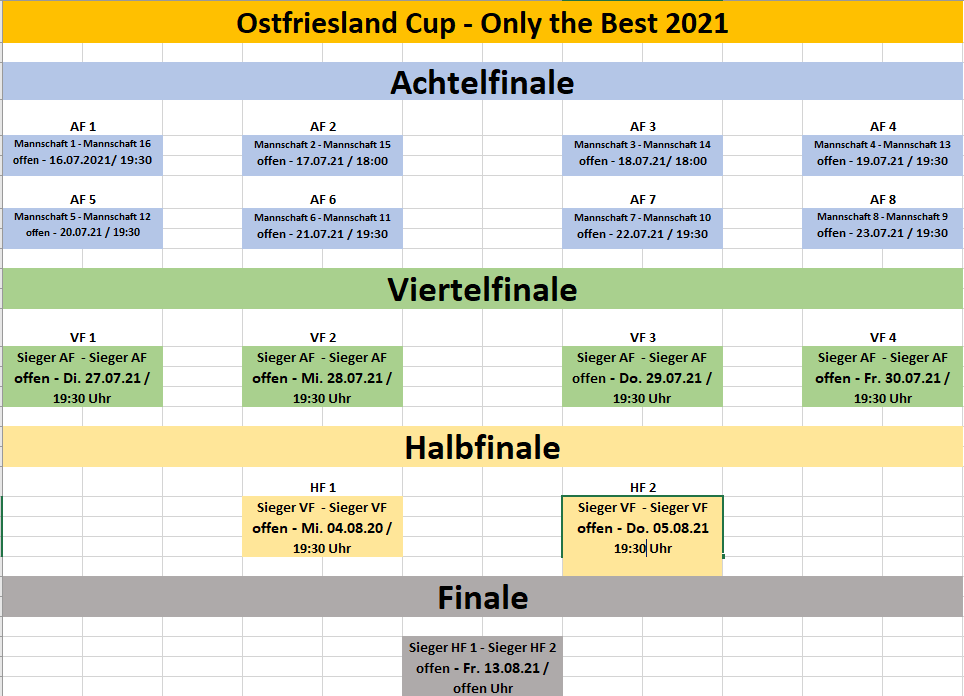 Spielplan 2021